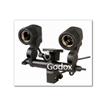 GODOX PORTA LAMPADE DOPPIO PER LAMPADE FLASH