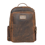 Gillis London 7752BRN Vintage Photography Backpack: Elegance and Functionality for the Modern Professional - Space for DSLR, Lenses, and Laptop