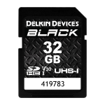 DELKIN SDHC 32GB  BLACK USH-I C10 U3 V30