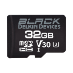 DELKIN MICRO SDHC  32GB  BLACK USH-I C10 U3 V30