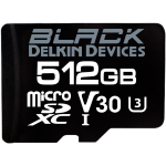 DELKIN MICRO SDXC 512GB  BLACK USH-I C10 U3 V30