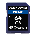 DELKIN SDXC  64 GB  PRIME USH-II C10 U3 V60