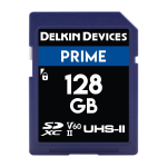 DELKIN SDXC 128 GB  PRIME USH-II C10 U3 V60