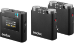 Godox Virso M2 microfono wireless professionale 2,4 GHz con registrazione di backup per videomaker e content creator