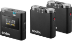 Godox Virso S M2 microfono wireless 2,4 GHz con slitta MI per fotocamere Sony, qualità audio professionale per videomaker